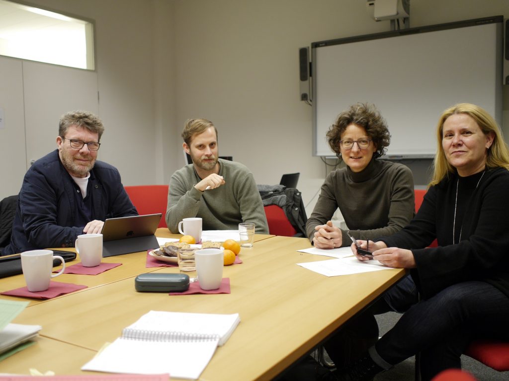 Das Projektteam – Andreas Kahl-Andresen, Lars Höpner, Stefanie Mahler und Dr. Cortina Gentner (von links) – hat seine Arbeit am 1. September 2019 aufgenommen. Das Projektteam – Andreas Kahl-Andresen, Lars Höpner, Stefanie Mahler und Dr. Cortina Gentner (von links) – hat seine Arbeit am 1. September 2019 aufgenommen.